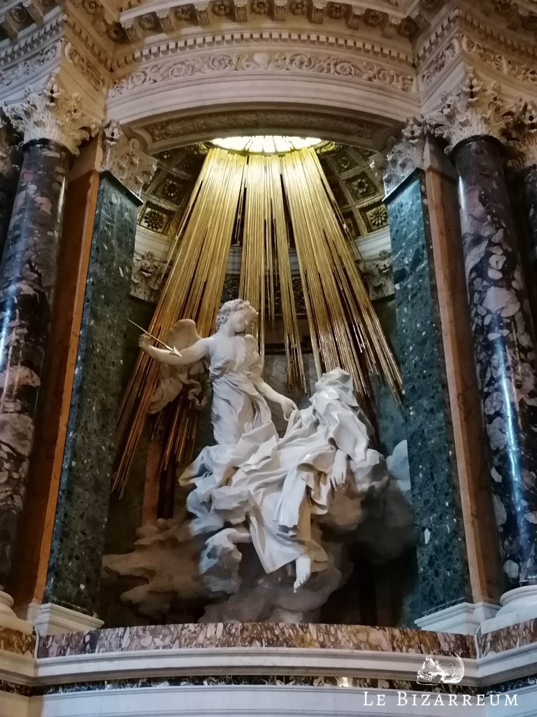 Le Bernin santa maria della vittori Rome