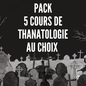 Pack 5 Cours De Thanatologie Au Choix